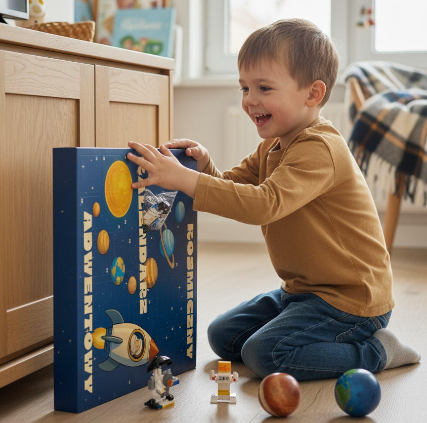 Dziecko z kalendarzem