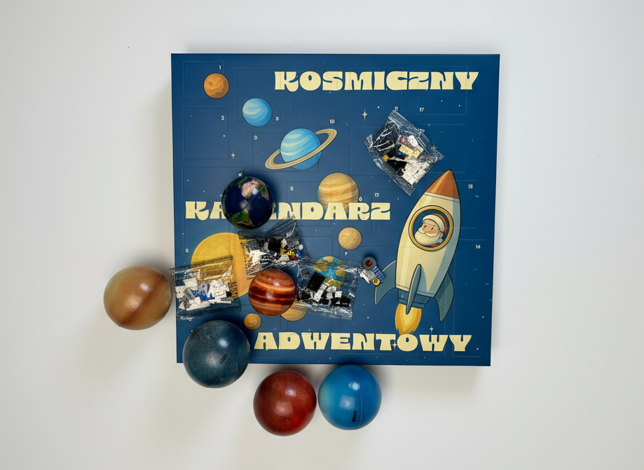 Kalendarz Kosmos - widok z przodu